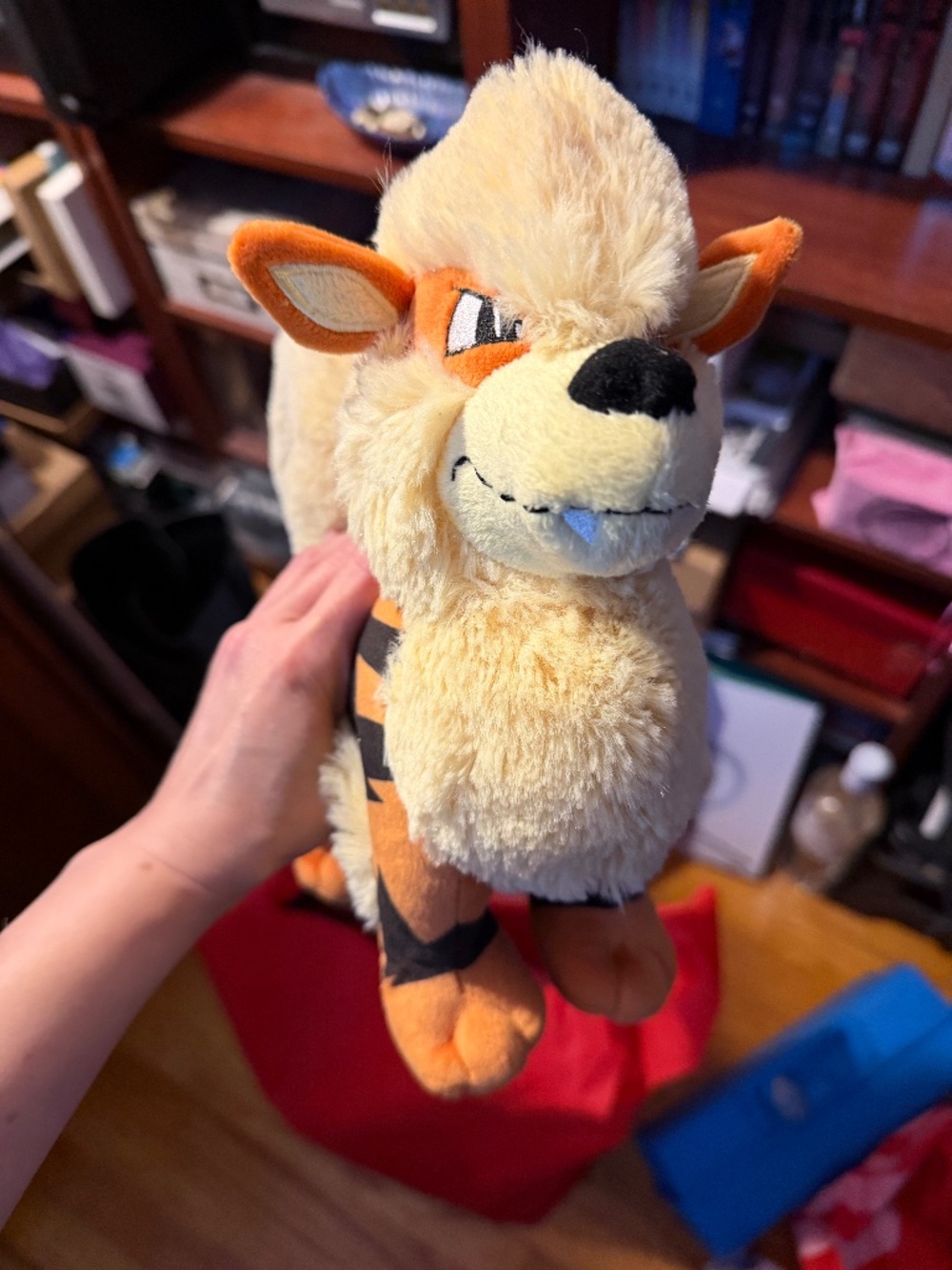 Two Pokemon Plush Toys - Espeon and Arcanine
